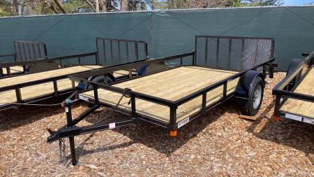 New 2026 P & T Trailers 6.5x12 Utility Trailer