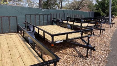 New 2026 P & T Trailers 6.5x12 Utility Trailer