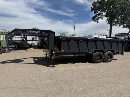 New 2026 Lamar Trailers 83X16 16K GN TELE Dump Trailer