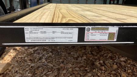 New 2026 P & T Trailers 6.5x12 Utility Trailer