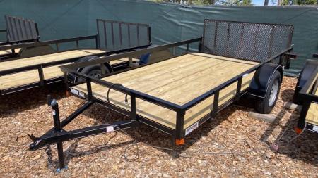 New 2026 P & T Trailers 6.5x12 Utility Trailer