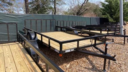 New 2026 P & T Trailers 6.5x12 Utility Trailer