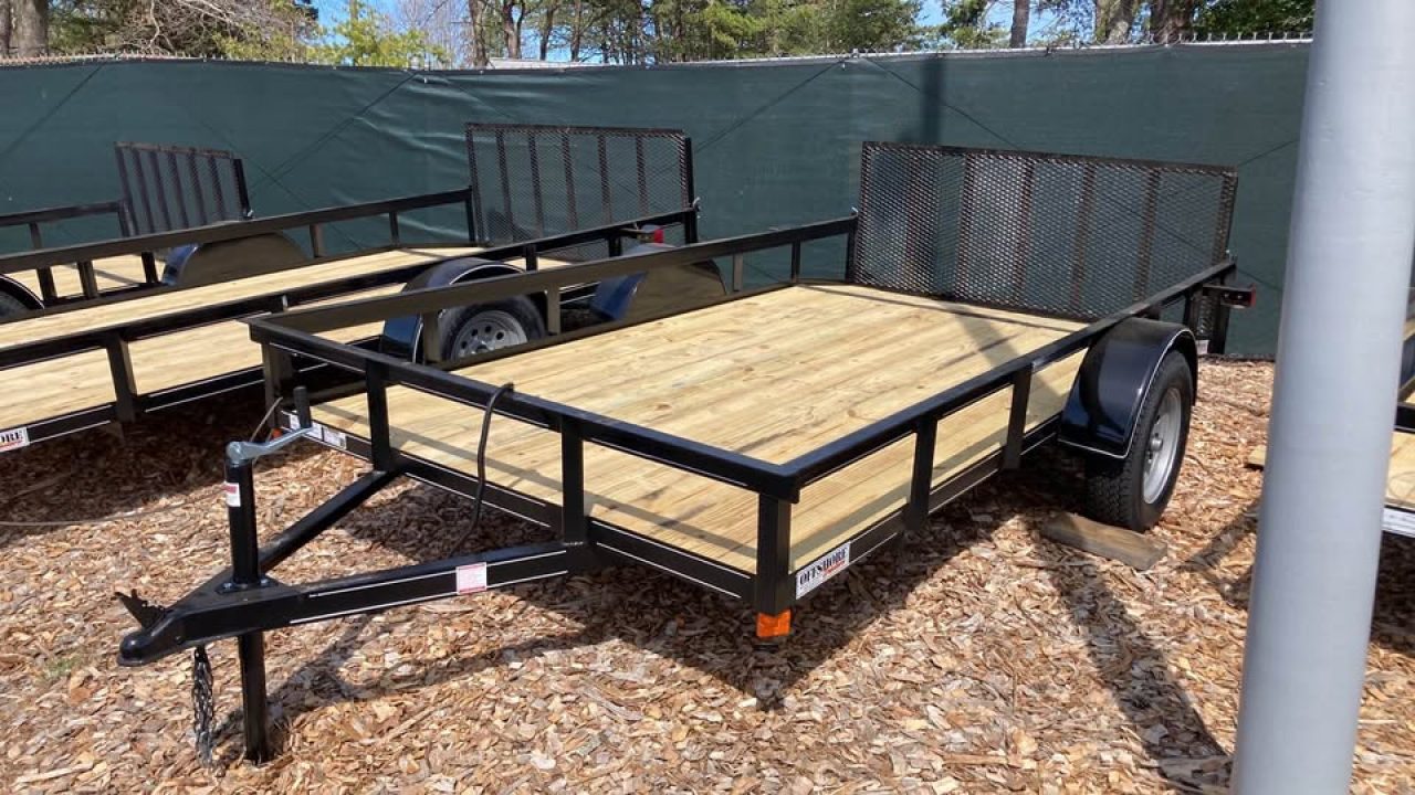 New 2026 P & T Trailers 6.5x12 Utility Trailer