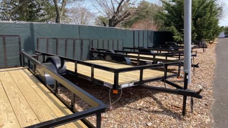 New 2026 P & T Trailers 6.5x12 Utility Trailer