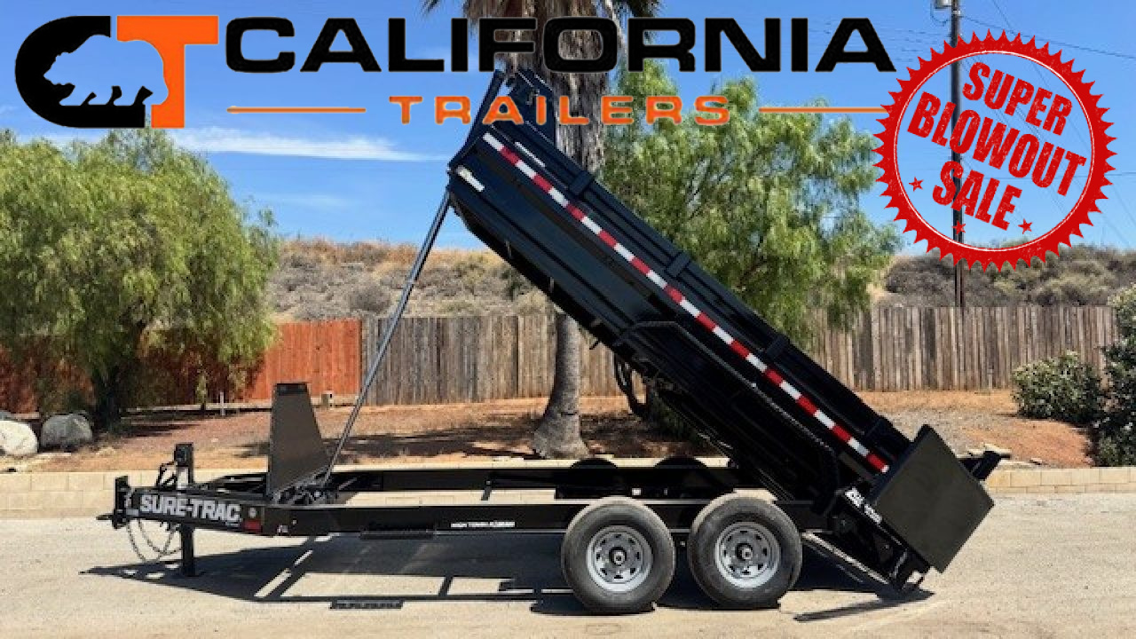 New 82 x14 Tandem Axle Telescopic Dump Trailer
