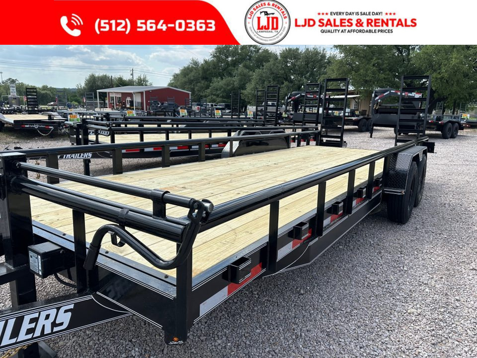 New 2026 A&V - 83" X 22' - HD Pipetop Equipment Trailer
