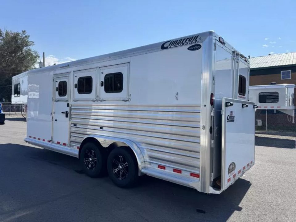 New 2027 Cimarron Norstar 3 Horse with Closet Tack