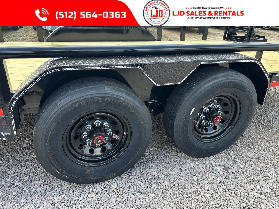 New 2026 A&V - 83" X 20' - Equipment Trailer - 16k GVWR - 14 Ply Tires