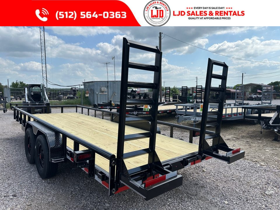 New 2026 A&V - 83" X 20' - Equipment Trailer - 16k GVWR - 14 Ply Tires