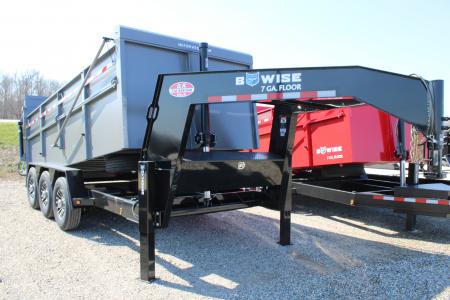 New 2026 BWISE 16' 21K GVWR ULTIMATE STOCK ID 52800 Dump Trailer