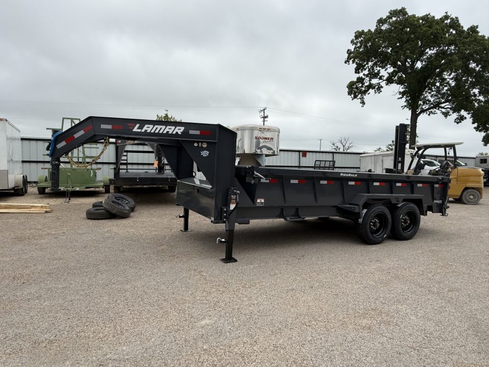 New 2026 Lamar Trailers 83X16 16K GN TELE Dump Trailer