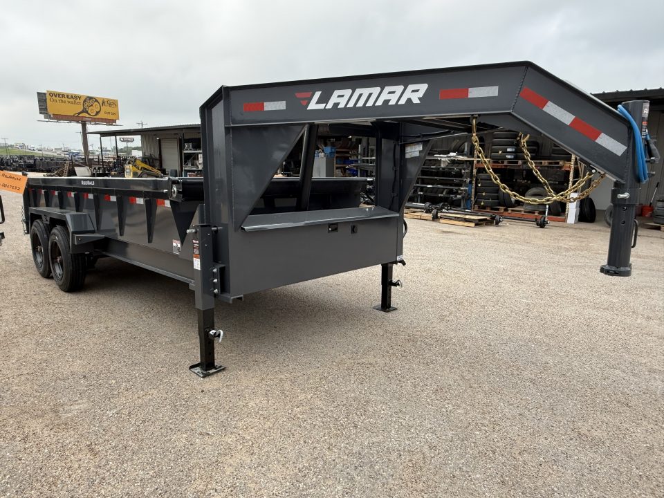 New 2026 Lamar Trailers 83X16 16K GN TELE Dump Trailer