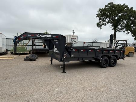 New 2026 Lamar Trailers 83X16 16K GN TELE Dump Trailer