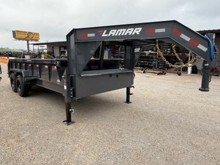 New 2026 Lamar Trailers 83X16 16K GN TELE Dump Trailer