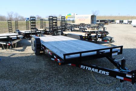 New 2026 PJ Trailers 20' FR 14K GVWR STOCK ID 51724 Equipment Trailer