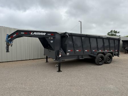 New 2026 Lamar Trailers 83X16 16K GN TELE Dump Trailer