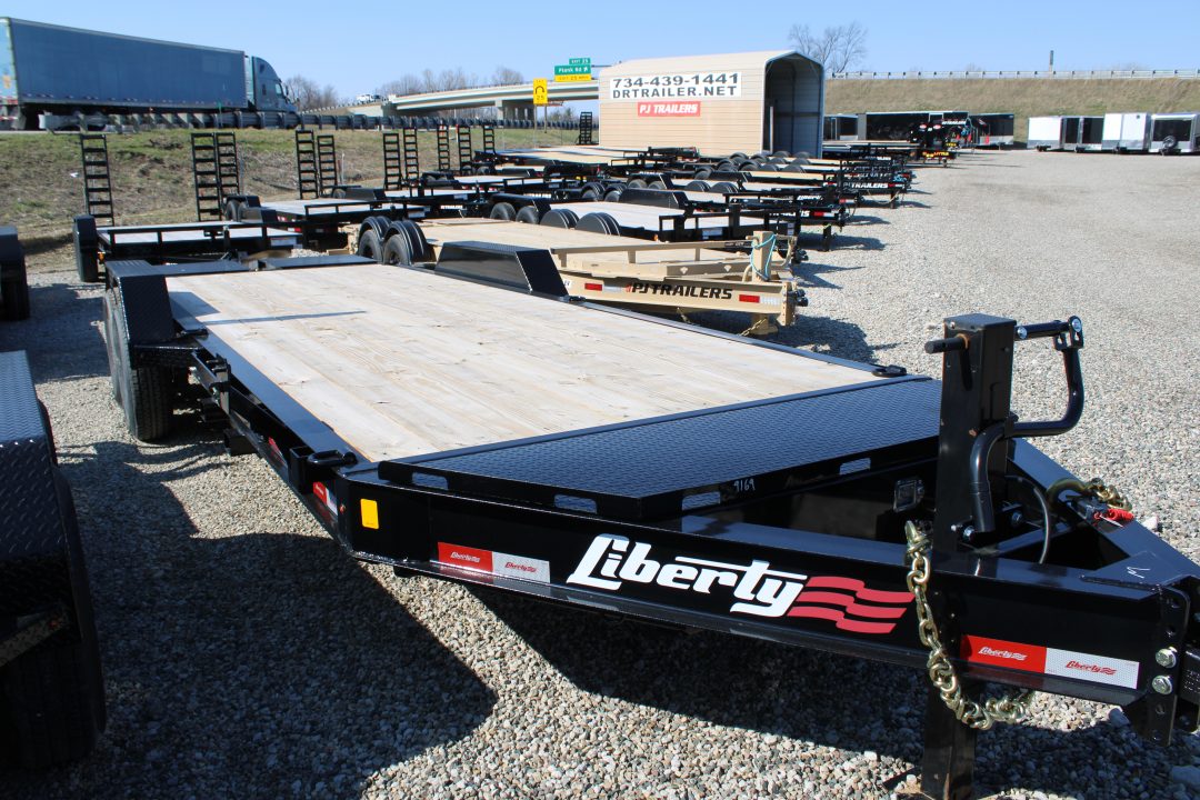 New 2026 Liberty 22' MR 15.4K GVWR STOCK ID 51928 Equipment Trailer
