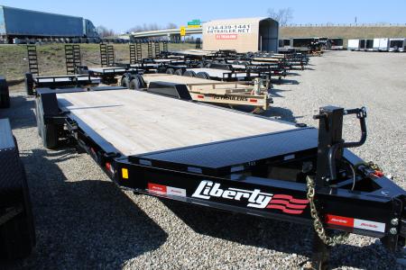 New 2026 Liberty 22' MR 15.4K GVWR STOCK ID 51928 Equipment Trailer