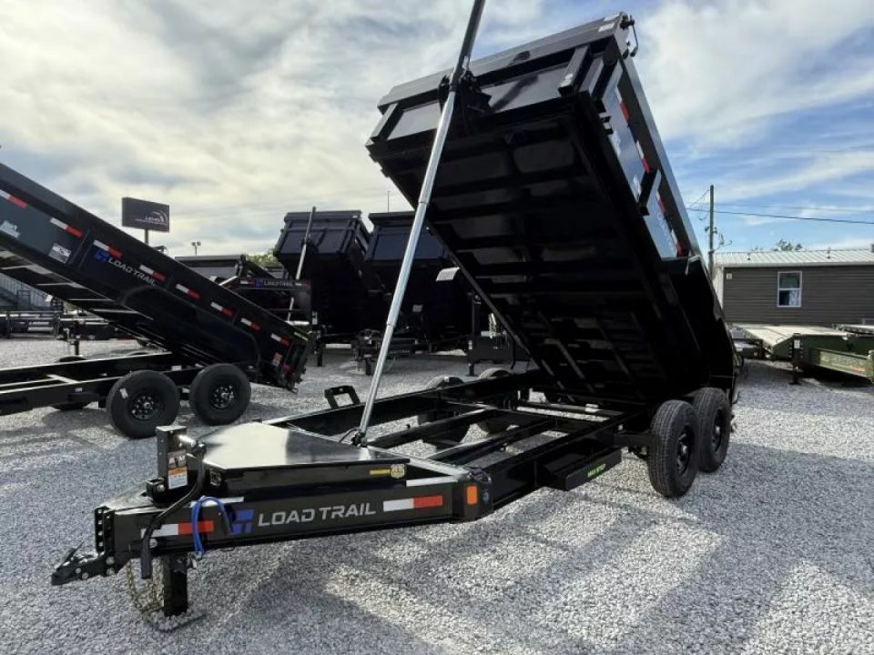 New 2026 LOAD TRAIL 7X14 (2FT WALL) DUMP TRAILER (14K GVWR)