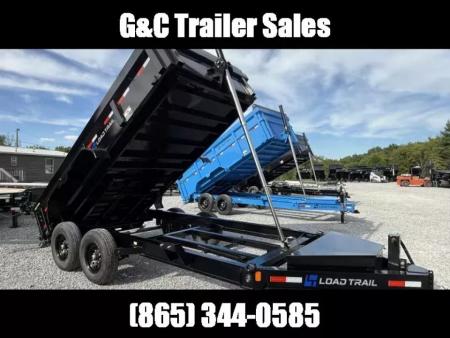 New 2026 LOAD TRAIL 7X14 (2FT WALL) DUMP TRAILER (14K GVWR)