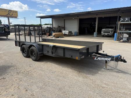 New 2026 Lamar Trailers 83X16 7K Utility Trailer