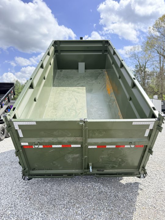 New 2026 LOAD TRAIL 7X16 GOOSENECK (4FT WALL) DUMP TRAILER (14K GVWR)