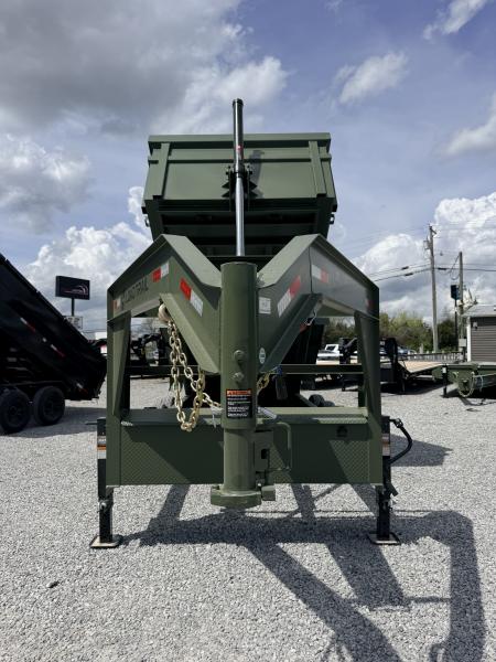 New 2026 LOAD TRAIL 7X16 GOOSENECK (4FT WALL) DUMP TRAILER (14K GVWR)