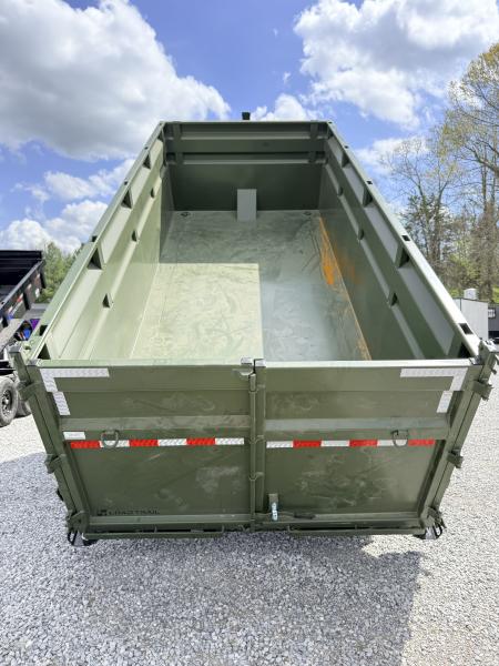 New 2026 LOAD TRAIL 7X16 GOOSENECK (4FT WALL) DUMP TRAILER (14K GVWR)