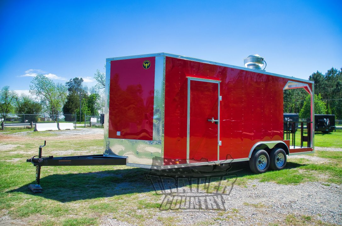 New 2026 Elite Cargo Trailers 8.5x20 BBQ PORCH CONCESSION TRAILER