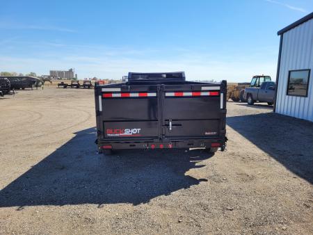 New 2026 Buckshot 83"x14' Gooseneck Dump Trailer W/3' Sides