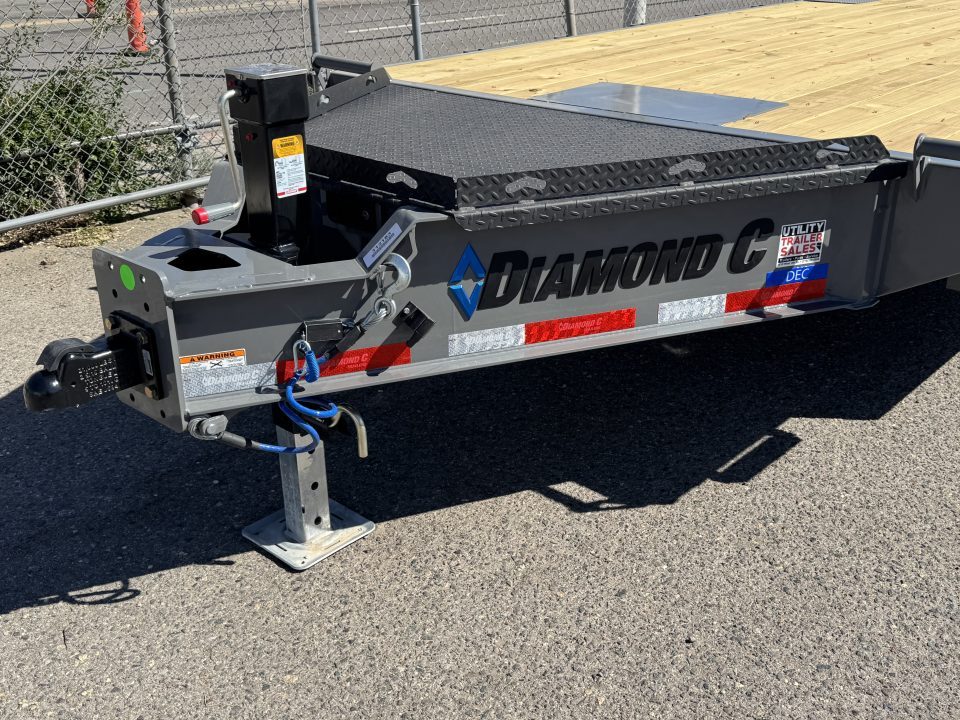 New 2026 Diamond C DEC 24' Max Ramps - 18K Deckover Equipment Trailer