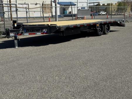New 2026 Diamond C DEC 24' Max Ramps - 18K Deckover Equipment Trailer