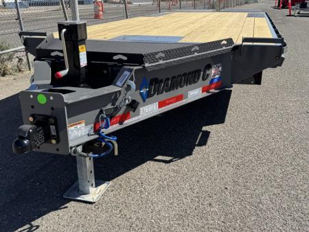 New 2026 Diamond C DEC 24' Max Ramps - 18K Deckover Equipment Trailer
