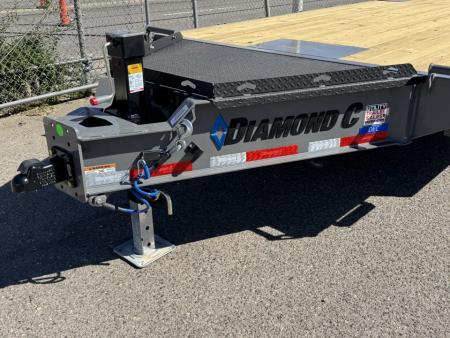 New 2026 Diamond C DEC 24' Max Ramps - 18K Deckover Equipment Trailer