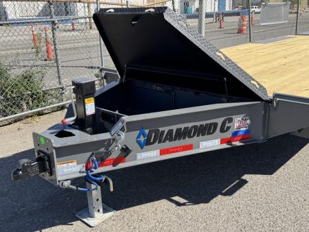 New 2026 Diamond C DEC 24' Max Ramps - 18K Deckover Equipment Trailer