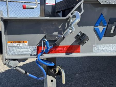 New 2026 Diamond C DEC 24' Max Ramps - 18K Deckover Equipment Trailer