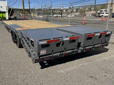 New 2026 Diamond C DEC 24' Max Ramps - 18K Deckover Equipment Trailer