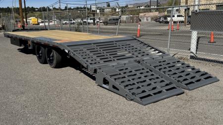 New 2026 Diamond C DEC 24' Max Ramps - 18K Deckover Equipment Trailer