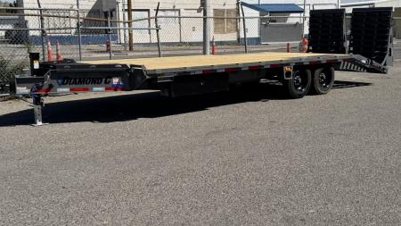 New 2026 Diamond C DEC 24' Max Ramps - 18K Deckover Equipment Trailer