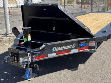 New 2026 Diamond C LPX 26' X-Ramp - 24K Equipment Trailer