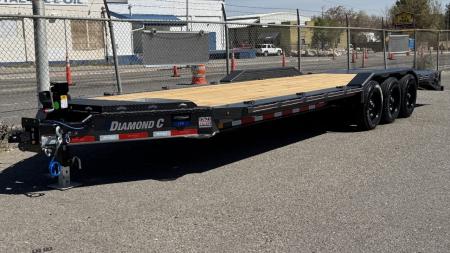 New 2026 Diamond C LPX 26' X-Ramp - 24K Equipment Trailer