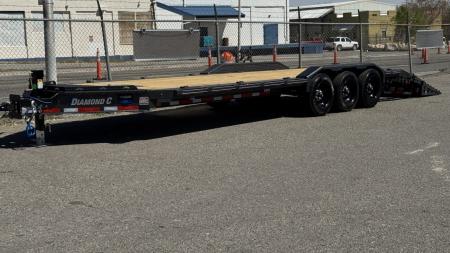New 2026 Diamond C LPX 26' X-Ramp - 24K Equipment Trailer