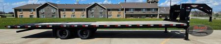 New 2025 H&H Trailers 102 X 25 + 9 Hydraulic GN Deckover Trailer