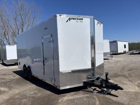 New 2026 Homesteader Trailer 8.5 X 20 FT ENCLOSED CARGO/CAR HAULER 14K GVWR