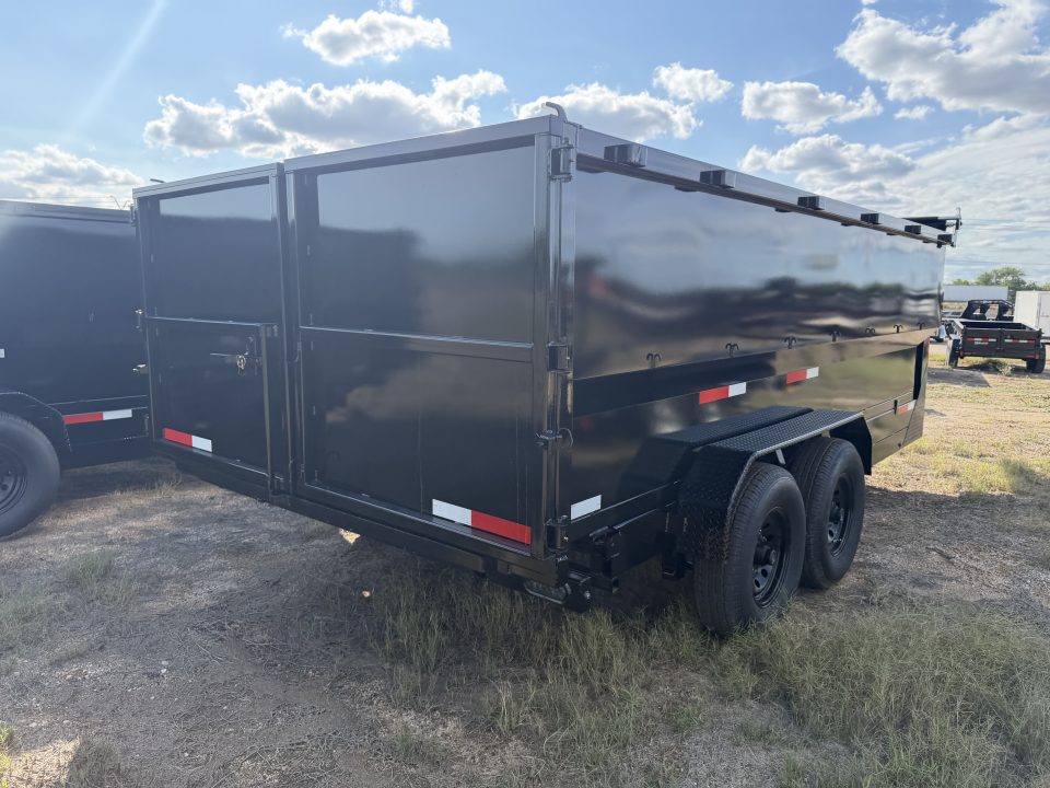 New 2026 Texas Pride Trailers 7x16ft Gooseneck Dump Trailer
