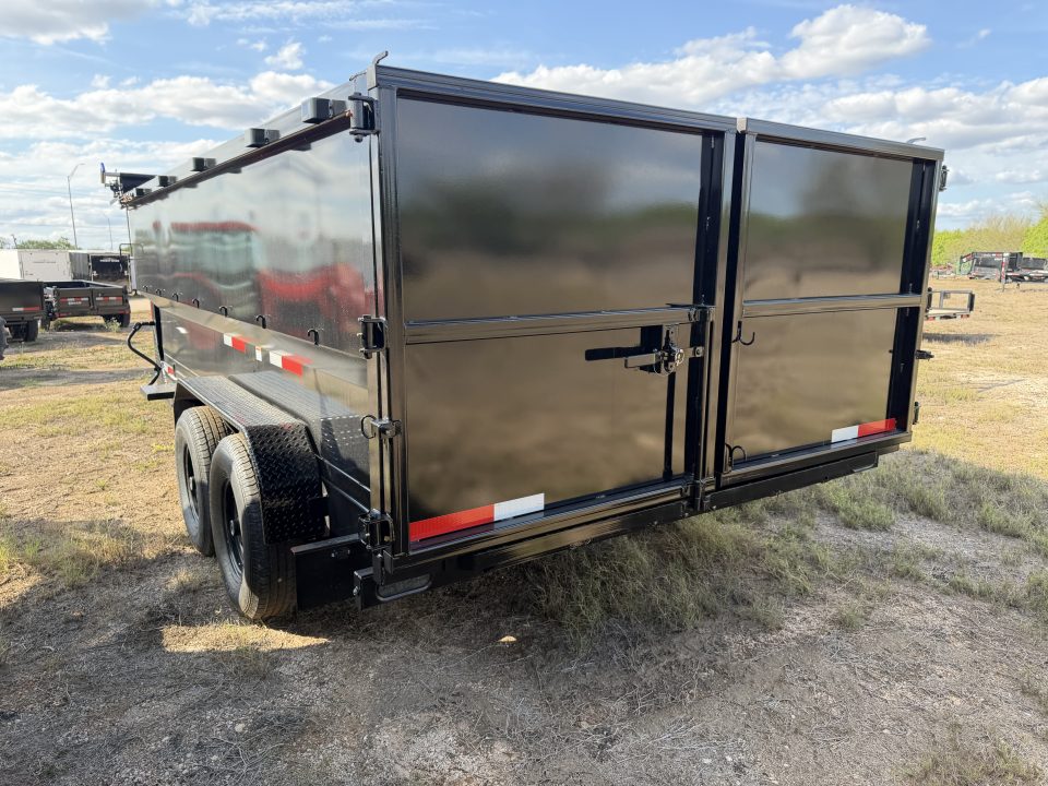 New 2026 Texas Pride Trailers 7x16ft Gooseneck Dump Trailer