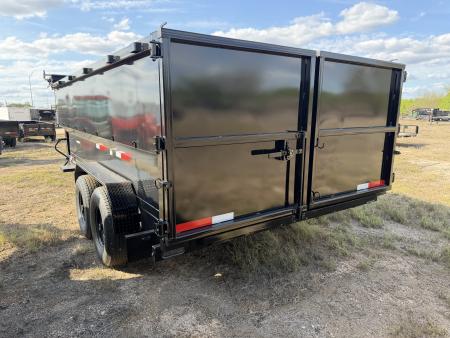 New 2026 Texas Pride Trailers 7x16ft Gooseneck Dump Trailer