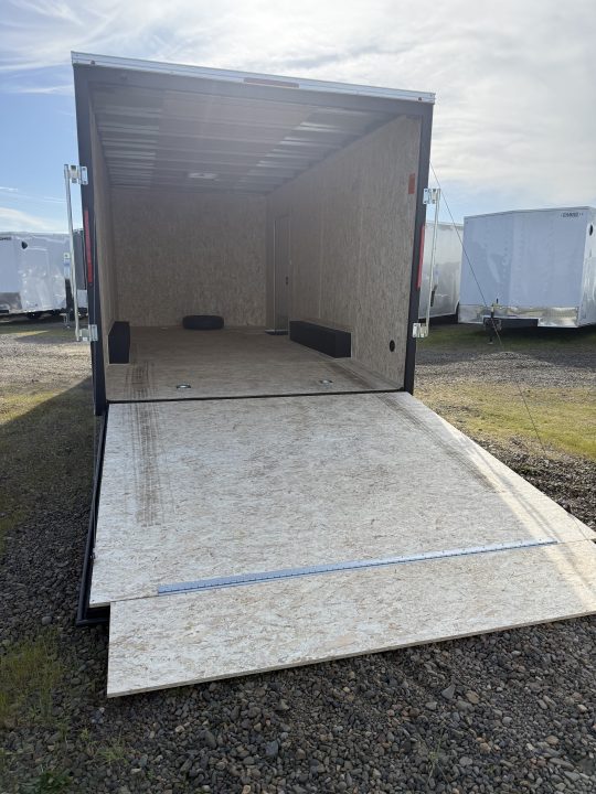 New 2026 Compass 8.5x18 Indigo DLX Flat Top V-Nose 7k Car Hauler