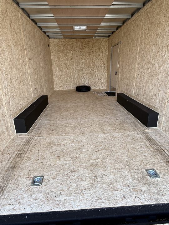 New 2026 Compass 8.5x18 Indigo DLX Flat Top V-Nose 7k Car Hauler