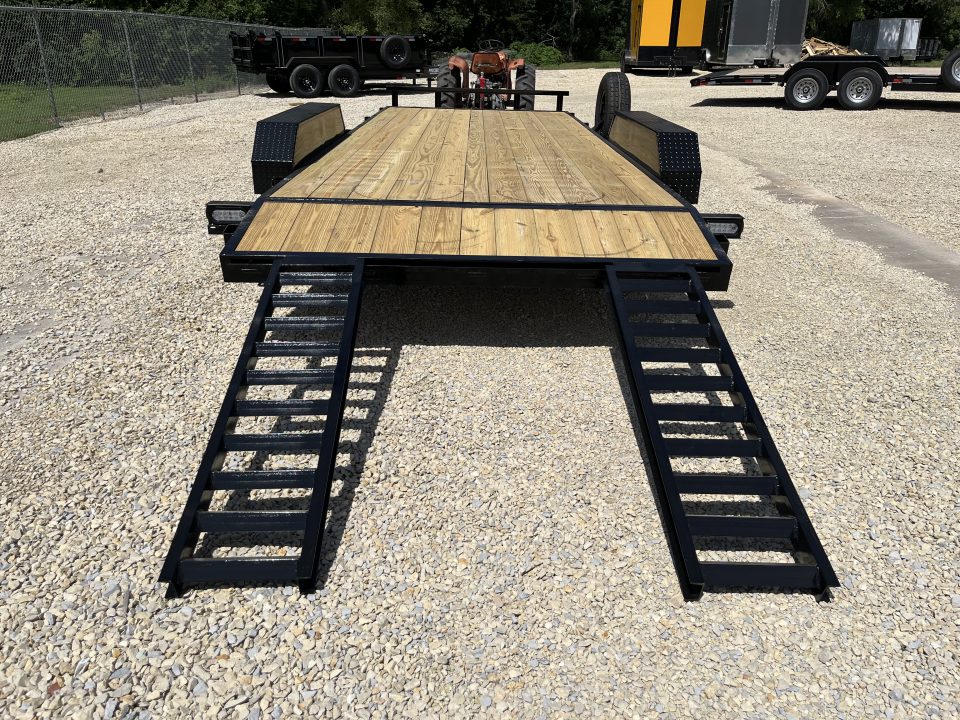 New 2026 Precision Trailers 83"x20' (18+2) Dovetail Car Trailer 10K
